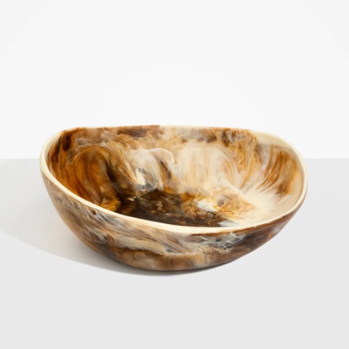Dinosaur Designs Large Flow Bowl - Light Horn